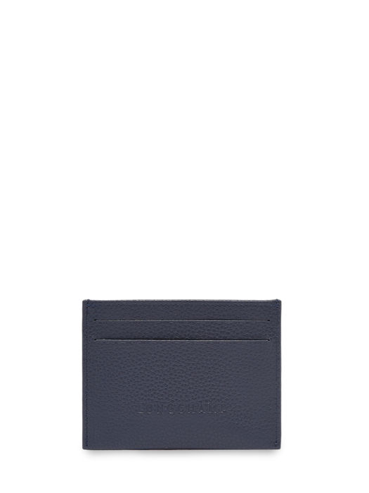 Longchamp Le foulonné Kredietkaarthouder Blauw
